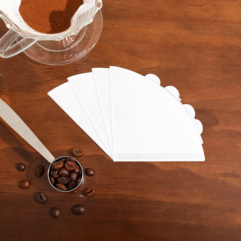 Conjunto para Café Compartilhado - Gotejador de Vidro com Filtros de Papel, Resistente ao Calor